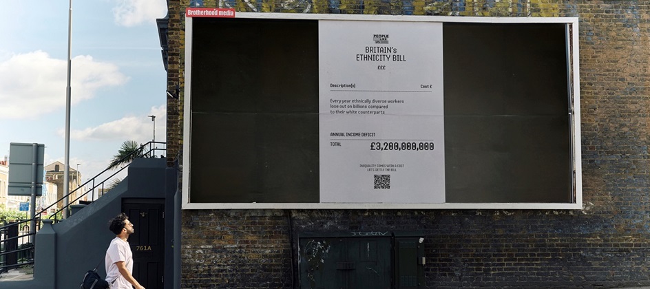 OOH campaign shows what inequality costs